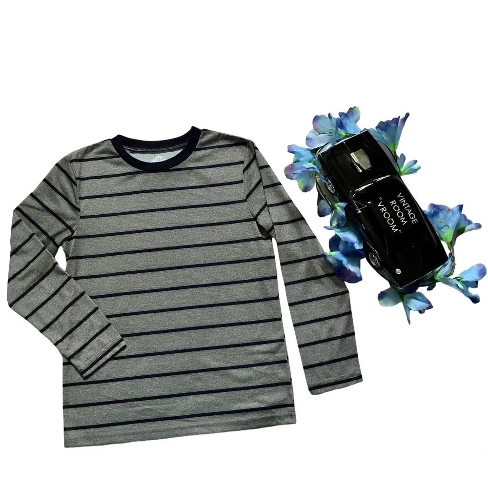 Thereabouts NWOT Striped Long Sleeves Shirt Boys M (10/12)